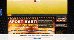 Desktop Screenshot of gokarty-tarnow.pl